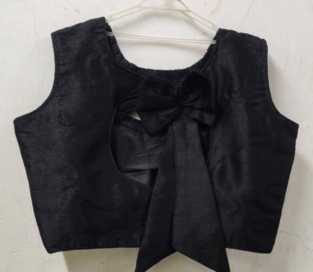 Stylish Phantom Silk Stitched Blouse